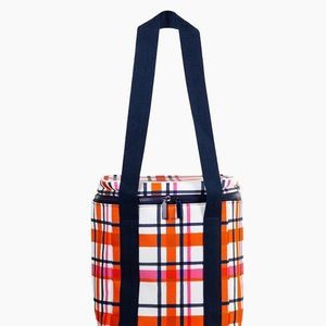Kate Spade Spring Plaid Picnic Cooler Bag